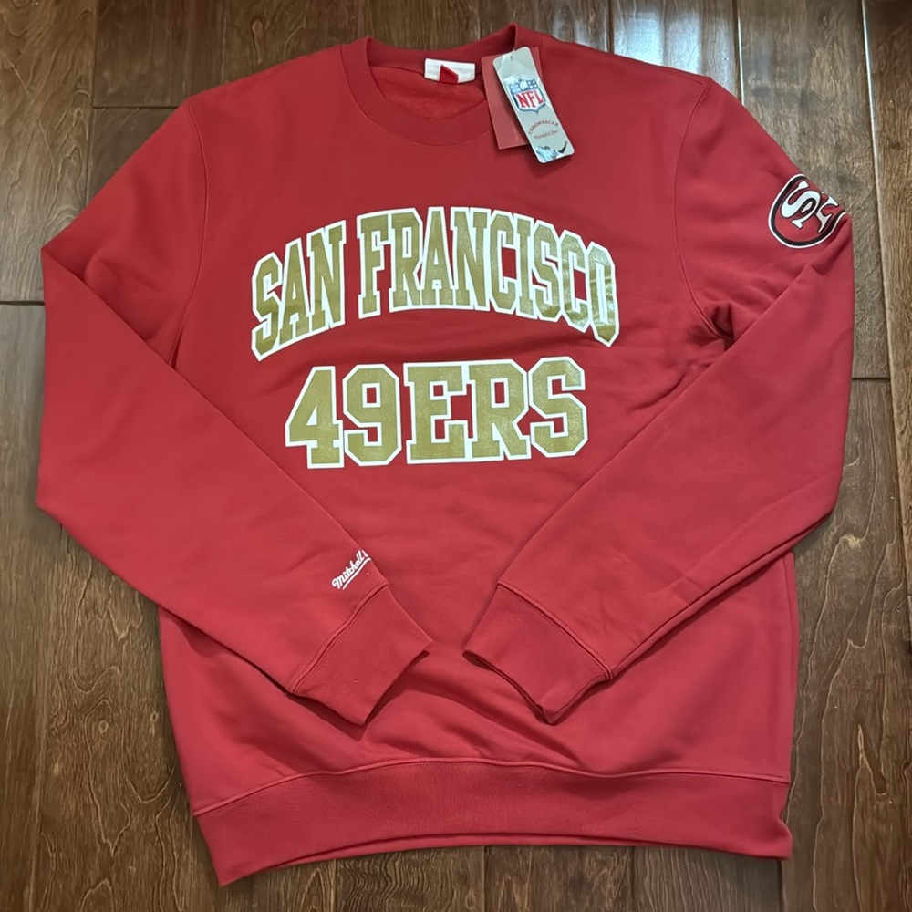 Mitchell & Ness XL 49ERS Sweater
